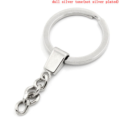 Key Rings Silver Tone - lotsoflove